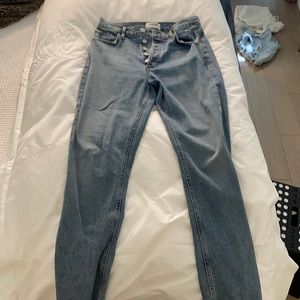 AGOLDE straight Nico jeans ( two pairs)